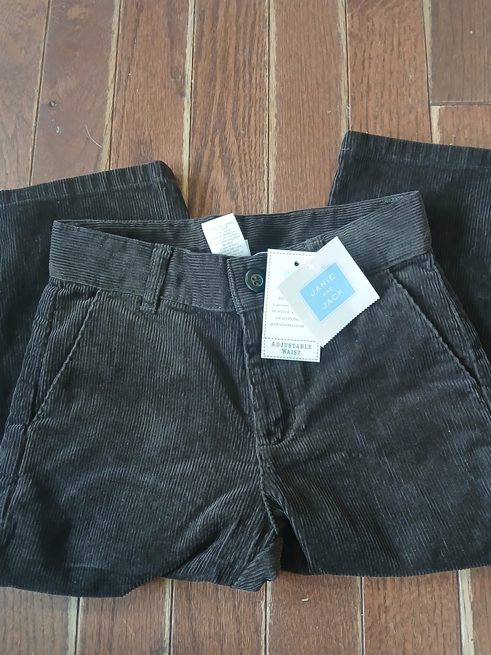 Janie and Jack Brown Corduroy Pants NWT deadstock Y2k 2000s Sz 2T